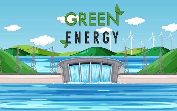 Erneuerbare Energie aus Wasserkraft