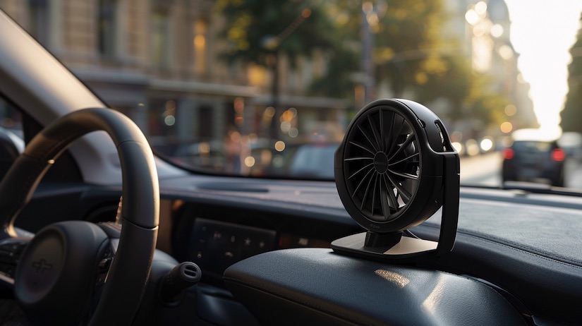 Auto-Gadget: Der Ventilator fürs Auto-Cockpit