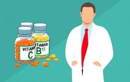 Vitamin-Pillen als Nahrungsergänzungsmittel