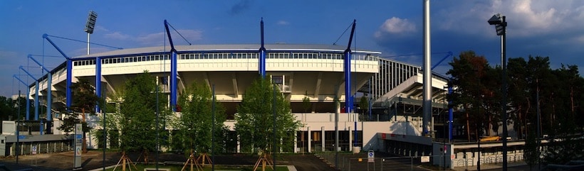 Das Frankenstadion vom 1. FC Nürnberg
