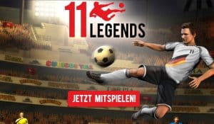 11 Legends von Upjers ist einer der beliebtesten Onlinefußballmanager